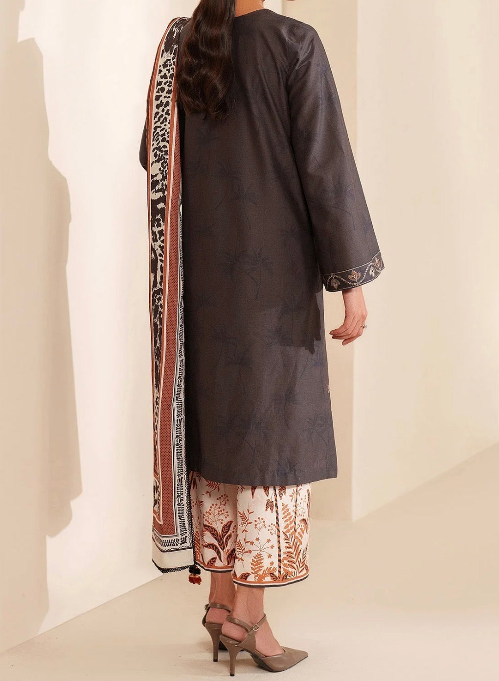 PC017F Jazmin|Embroidered Premium Viscose