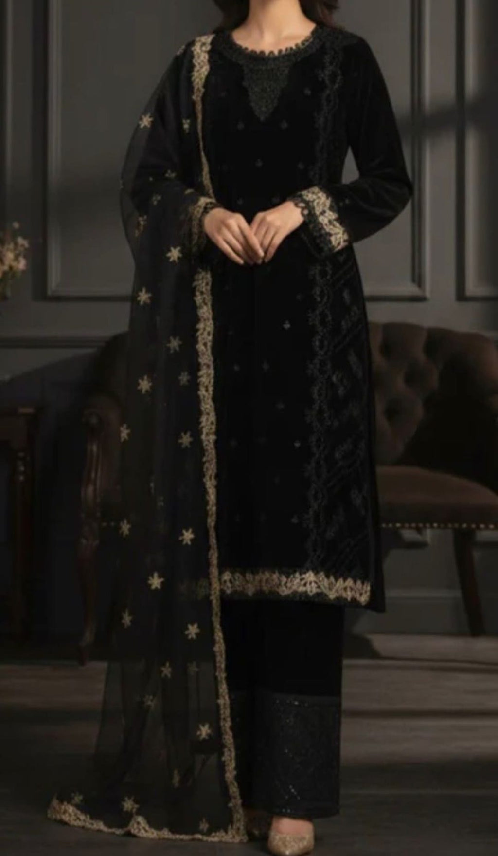 PC005 3Piece Midnight Regalia Velvet