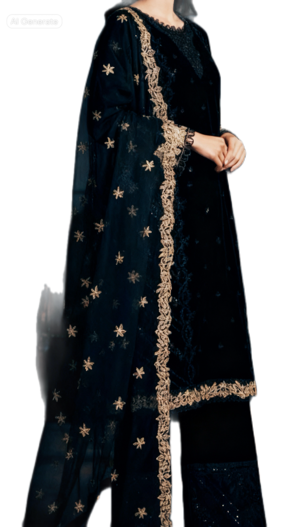 PC005 3Piece Midnight Regalia Velvet