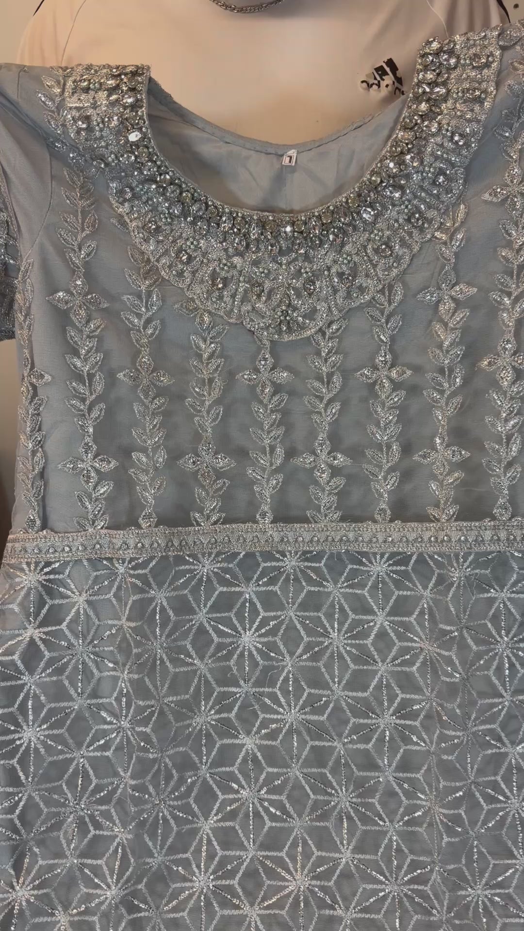 PC008 Grey Maxi Style